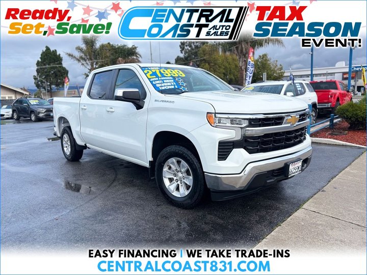 2022 CHEVROLET SILVERADO 1500 CREW CAB for sale in SALINAS