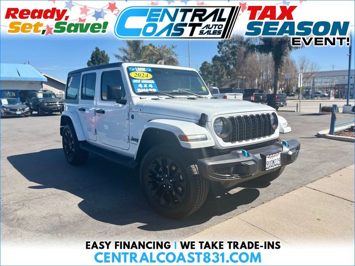 2024 JEEP WRANGLER 4XE for sale in SALINAS