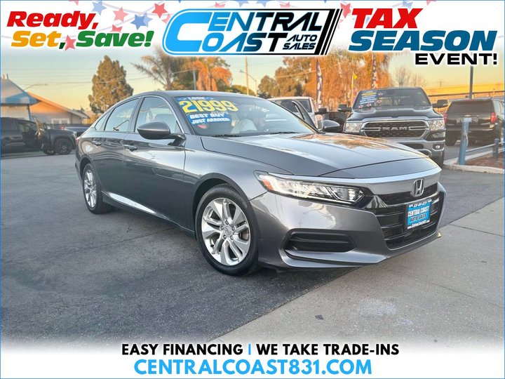 2018 HONDA ACCORD for sale in SALINAS
