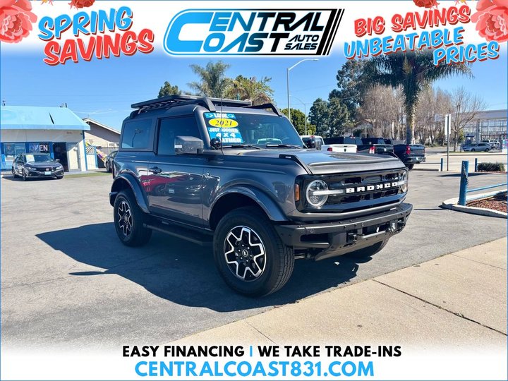 2021 FORD BRONCO for sale in SALINAS
