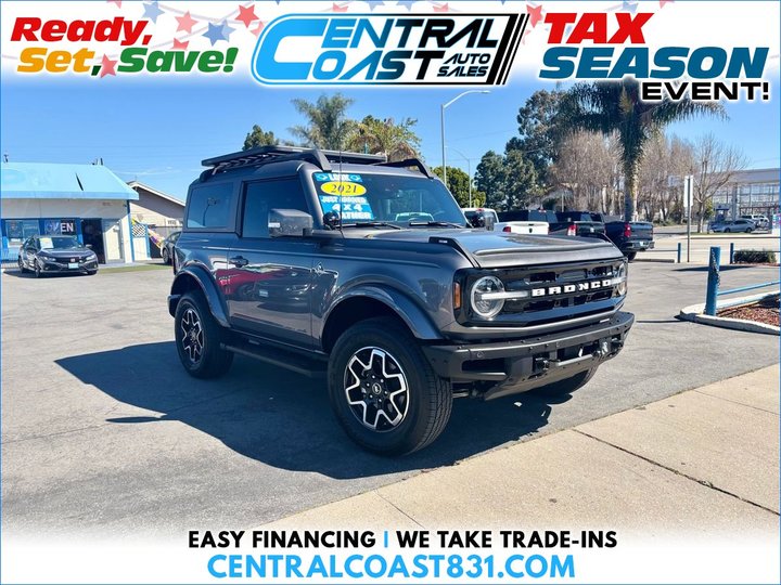 2021 FORD BRONCO for sale in SALINAS
