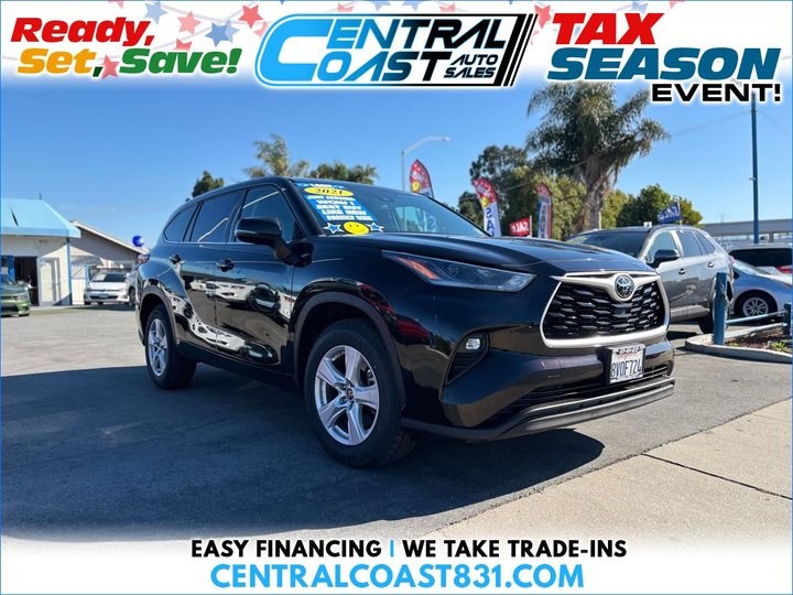 2021 TOYOTA HIGHLANDER for sale in SALINAS