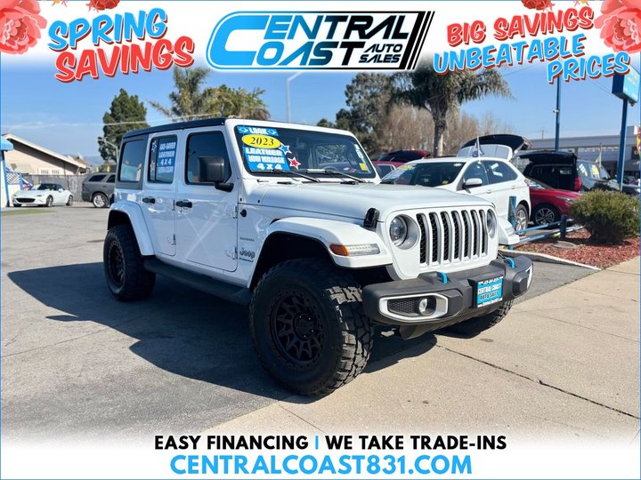 2023 JEEP WRANGLER 4XE for sale in SALINAS