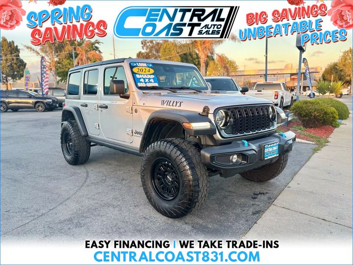 2024 JEEP WRANGLER 4XE for sale in SALINAS