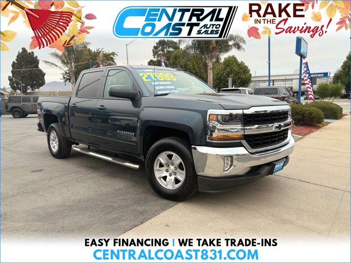 2017 CHEVROLET SILVERADO 1500 CREW CAB for sale in SALINAS