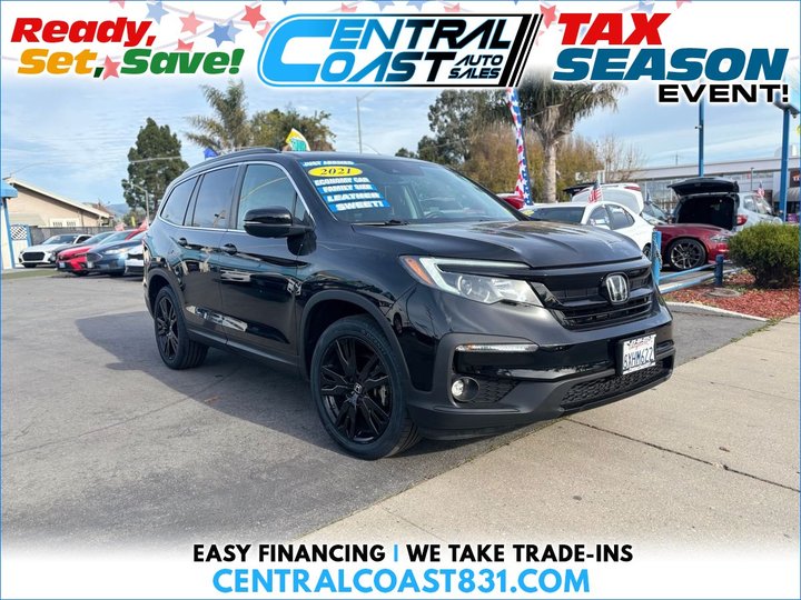 2021 HONDA PILOT for sale in SALINAS