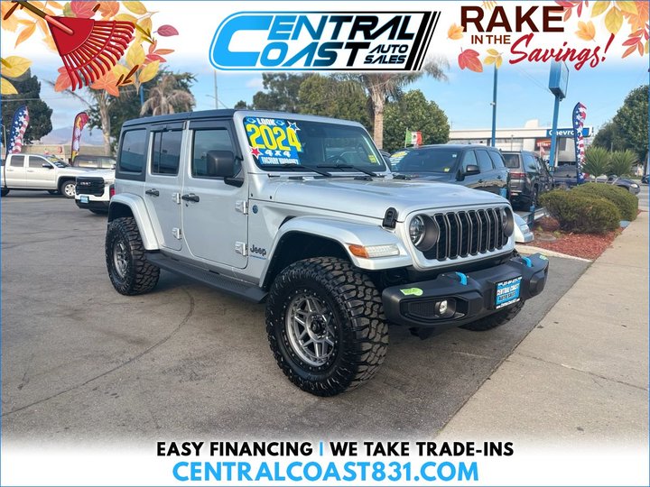 2024 JEEP WRANGLER 4XE for sale in SALINAS