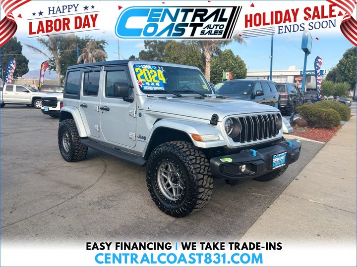 2024 JEEP WRANGLER 4XE for sale in SALINAS