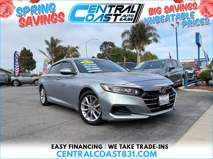 2021 HONDA ACCORD for sale in SALINAS