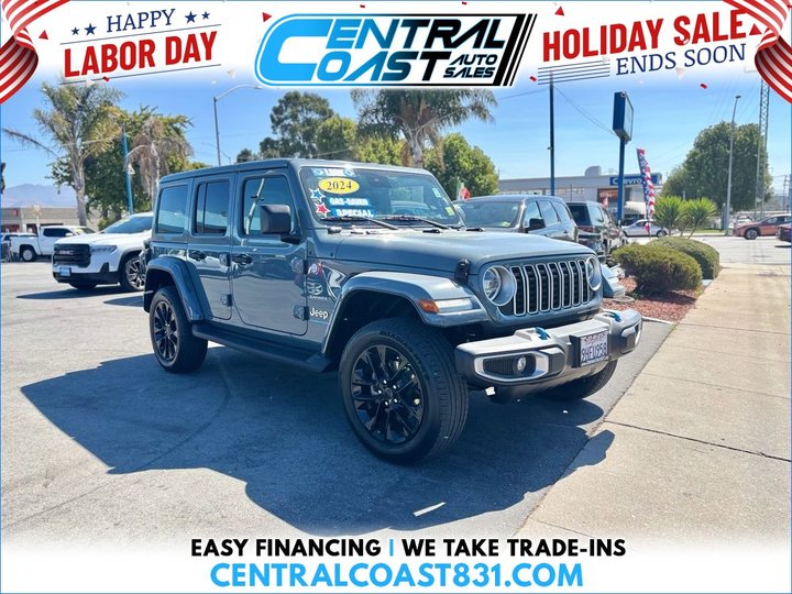 2024 JEEP WRANGLER 4XE for sale in SALINAS