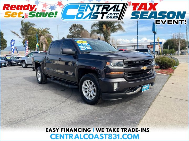 2016 CHEVROLET SILVERADO 1500 CREW CAB for sale in SALINAS