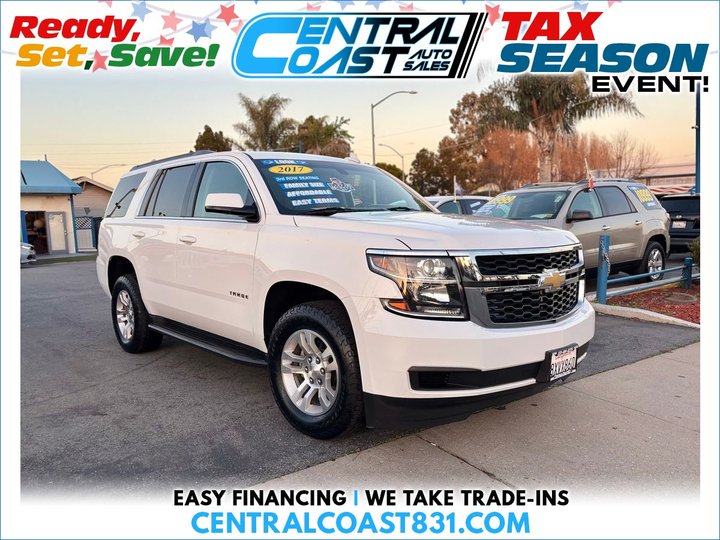 2017 CHEVROLET TAHOE for sale in SALINAS