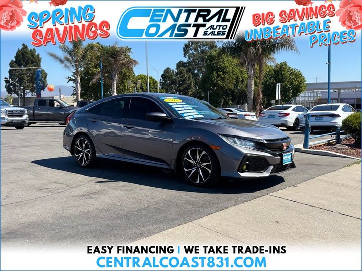 2018 HONDA CIVIC for sale in SALINAS