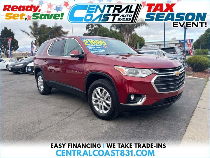 2018 CHEVROLET TRAVERSE for sale in SALINAS