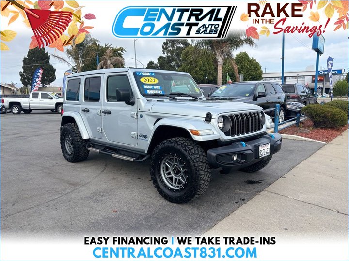 2024 JEEP WRANGLER 4XE for sale in SALINAS