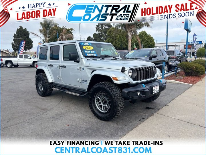 2024 JEEP WRANGLER 4XE for sale in SALINAS