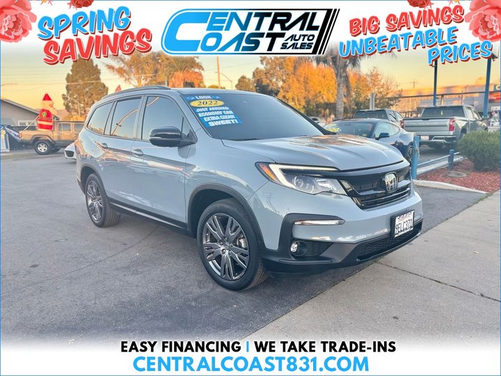 2022 HONDA PILOT for sale in SALINAS
