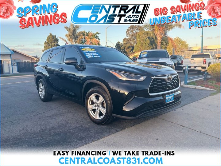 2021 TOYOTA HIGHLANDER for sale in SALINAS