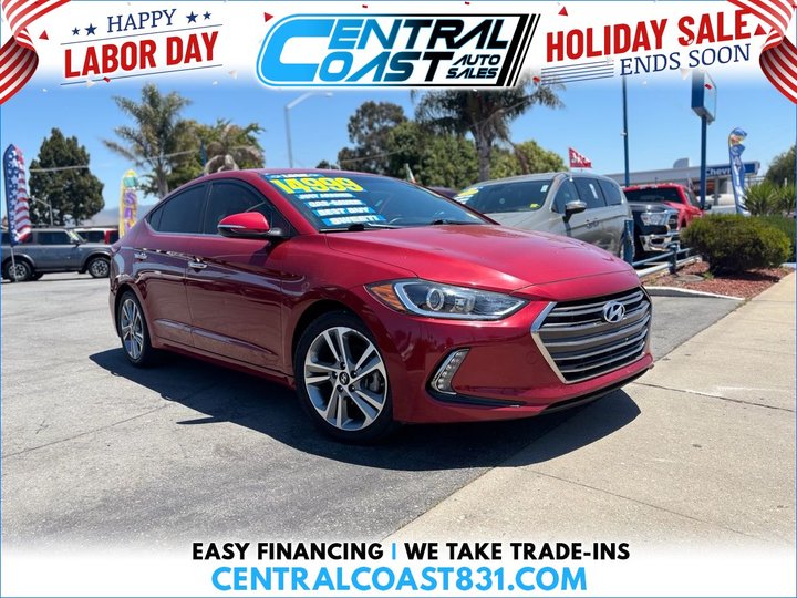 2017 HYUNDAI ELANTRA for sale in SALINAS