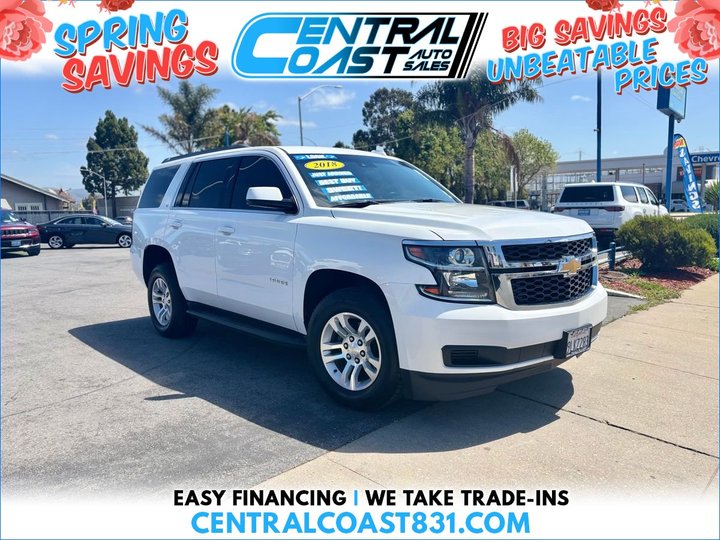 2018 CHEVROLET TAHOE for sale in SALINAS
