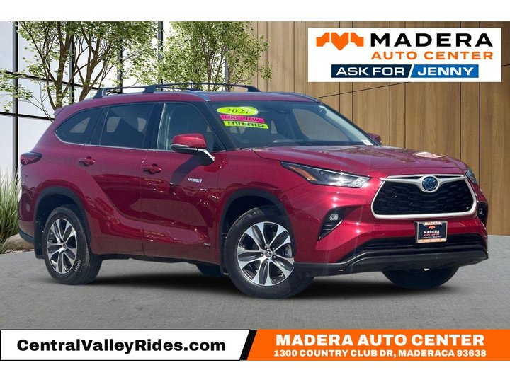 2021 TOYOTA HIGHLANDER HYBRID for sale in Chowchilla