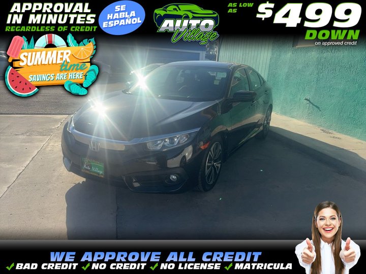 2016 HONDA CIVIC for sale in BAKERSFIELD
