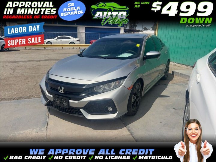2018 HONDA CIVIC for sale in BAKERSFIELD