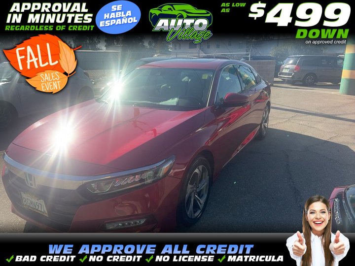 2018 HONDA ACCORD for sale in BAKERSFIELD
