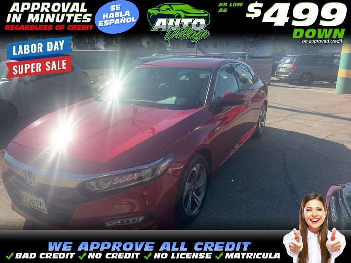 2018 HONDA ACCORD for sale in BAKERSFIELD