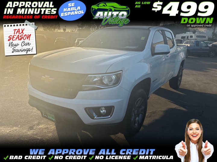 2017 CHEVROLET COLORADO CREW CAB for sale in BAKERSFIELD