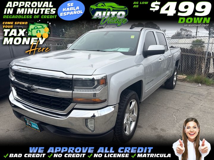 2016 CHEVROLET SILVERADO 1500 CREW CAB for sale in BAKERSFIELD