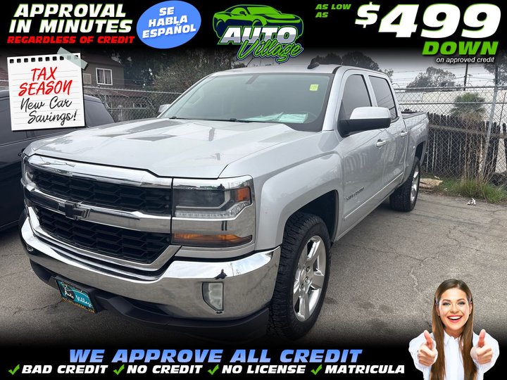 2016 CHEVROLET SILVERADO 1500 CREW CAB for sale in BAKERSFIELD