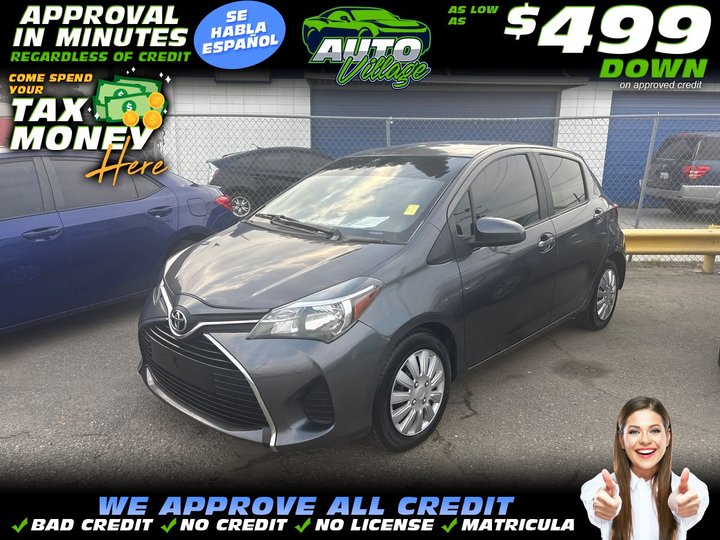 2017 TOYOTA YARIS for sale in BAKERSFIELD