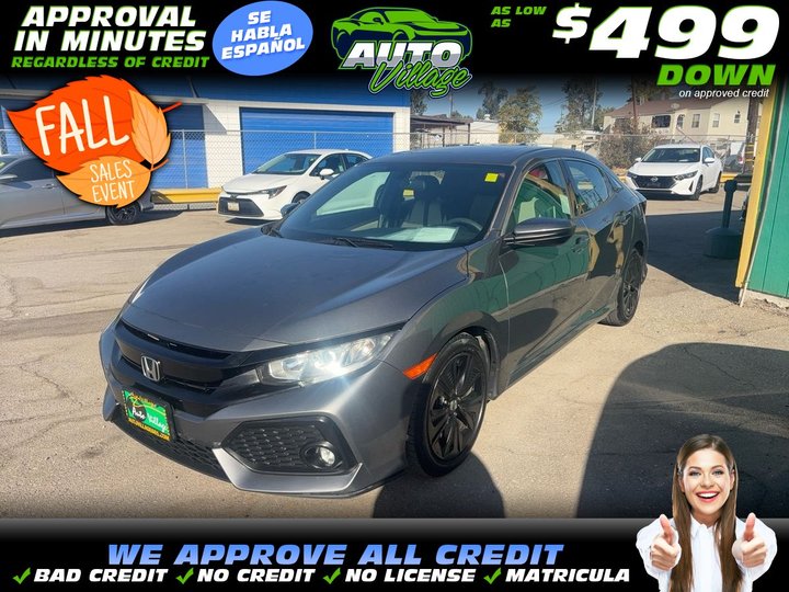 2018 HONDA CIVIC for sale in BAKERSFIELD