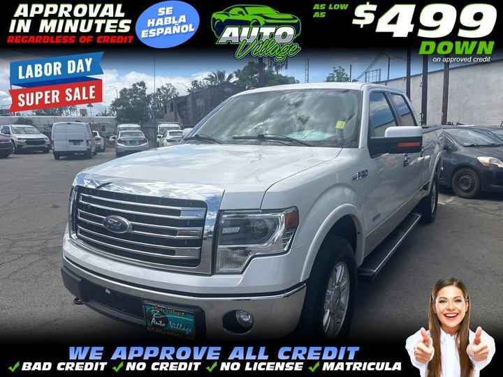 2014 FORD F150 SUPERCREW CAB for sale in BAKERSFIELD
