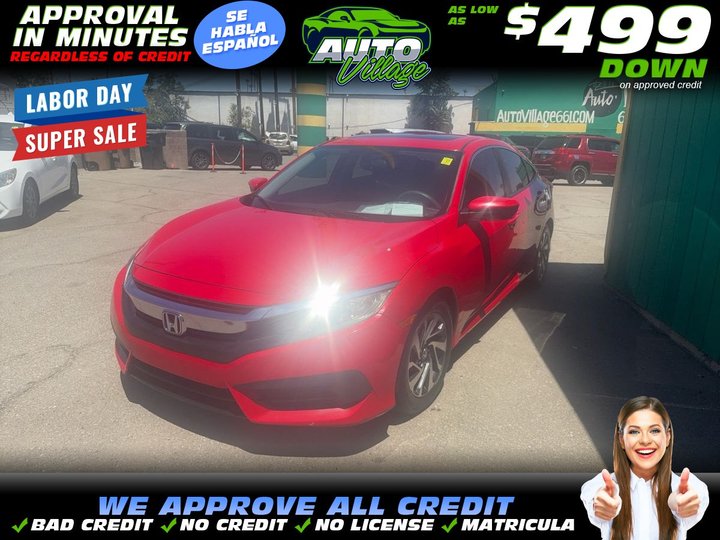 2018 HONDA CIVIC for sale in BAKERSFIELD