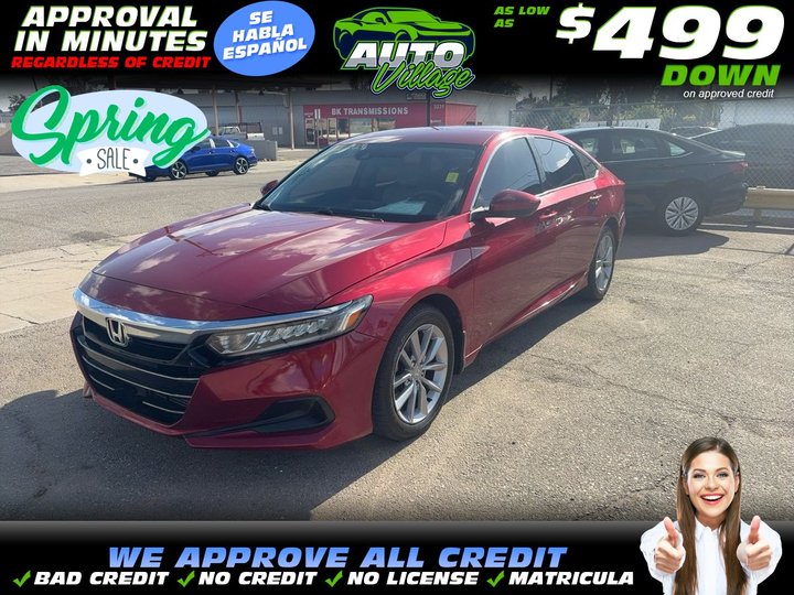 2021 HONDA ACCORD for sale in BAKERSFIELD