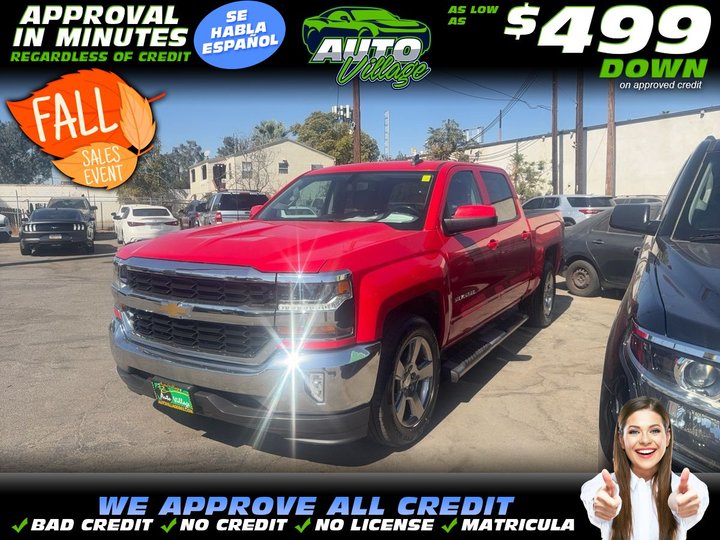 2017 CHEVROLET SILVERADO 1500 CREW CAB for sale in BAKERSFIELD