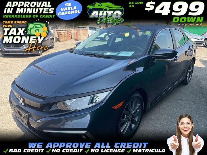 2019 HONDA CIVIC for sale in BAKERSFIELD