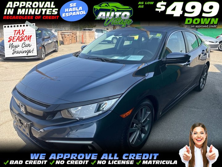 2019 HONDA CIVIC for sale in BAKERSFIELD