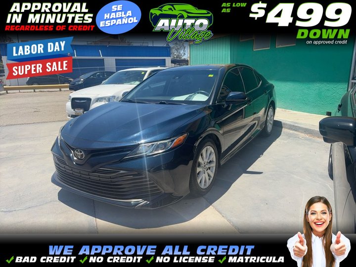 2018 TOYOTA CAMRY for sale in BAKERSFIELD
