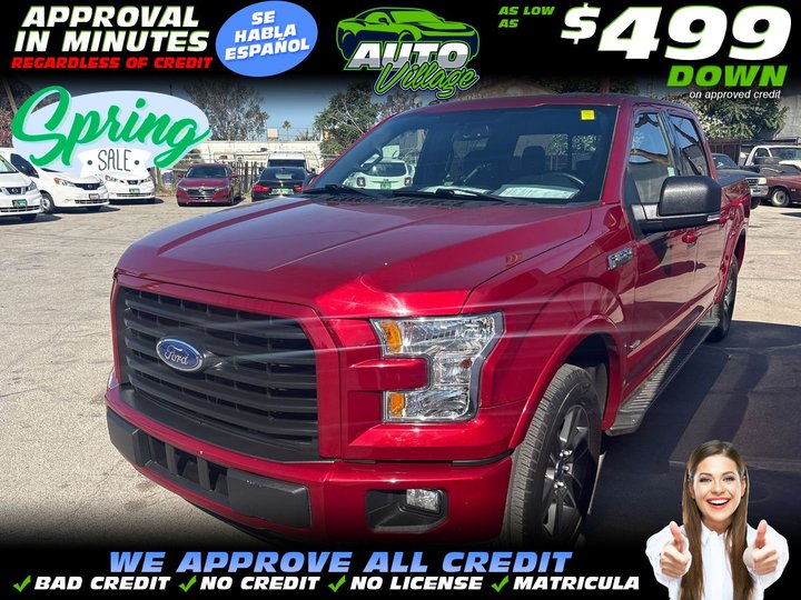 2016 FORD F150 SUPERCREW CAB for sale in BAKERSFIELD