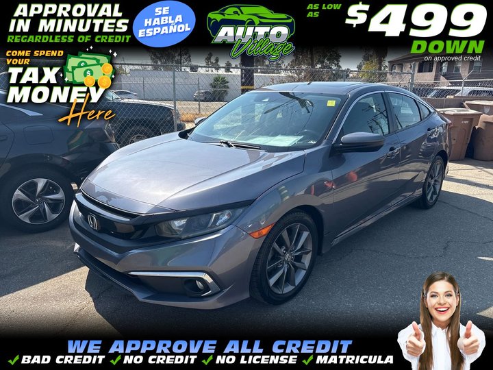 2019 HONDA CIVIC for sale in BAKERSFIELD