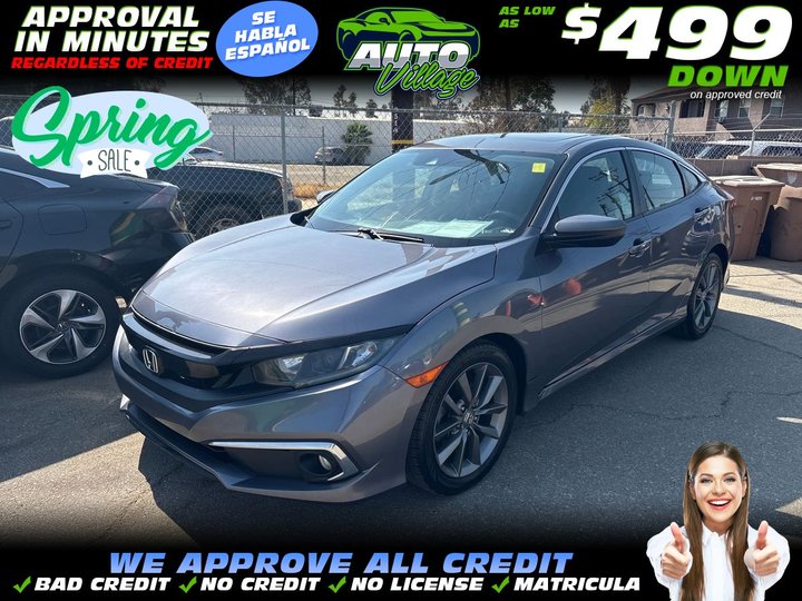 2019 HONDA CIVIC for sale in BAKERSFIELD