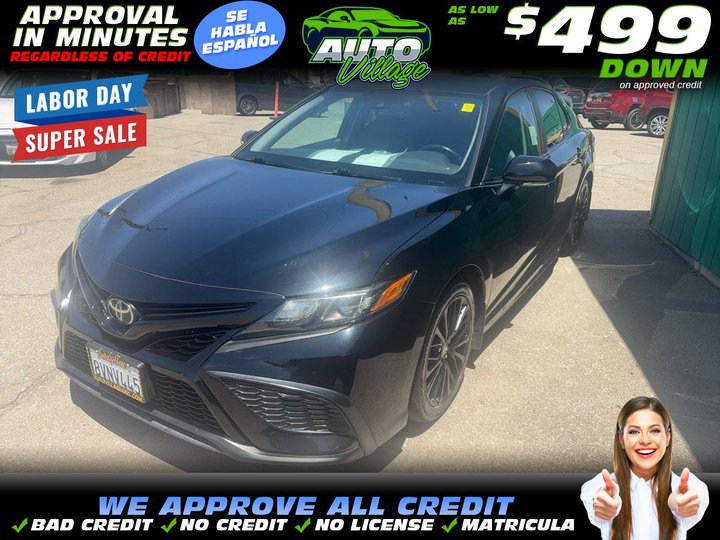 2021 TOYOTA CAMRY for sale in BAKERSFIELD