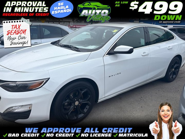 2022 CHEVROLET MALIBU for sale in BAKERSFIELD