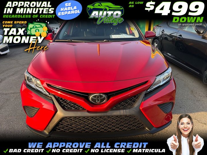 2019 TOYOTA CAMRY for sale in BAKERSFIELD