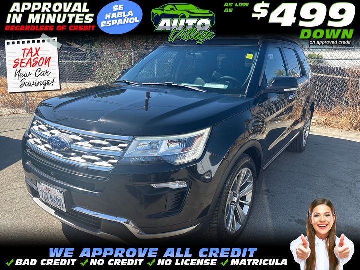 2018 FORD EXPLORER for sale in BAKERSFIELD