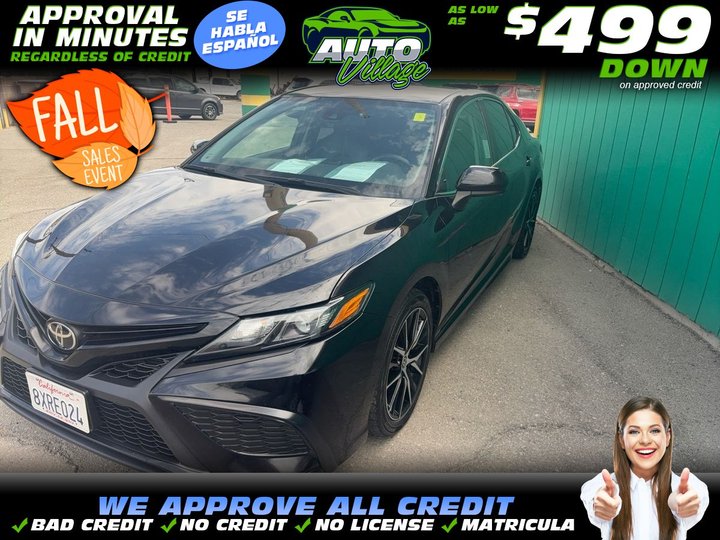 2021 TOYOTA CAMRY for sale in BAKERSFIELD