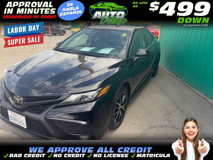 2021 TOYOTA CAMRY for sale in BAKERSFIELD